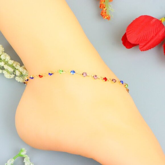 Handmade Anklet – A Stylish Choice for Women, Thoughtful Gift Idea, EVCH1661 - Picture 9 of 10